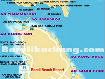 Thailand, Koh Chang, Barali Beach Resort and Spa